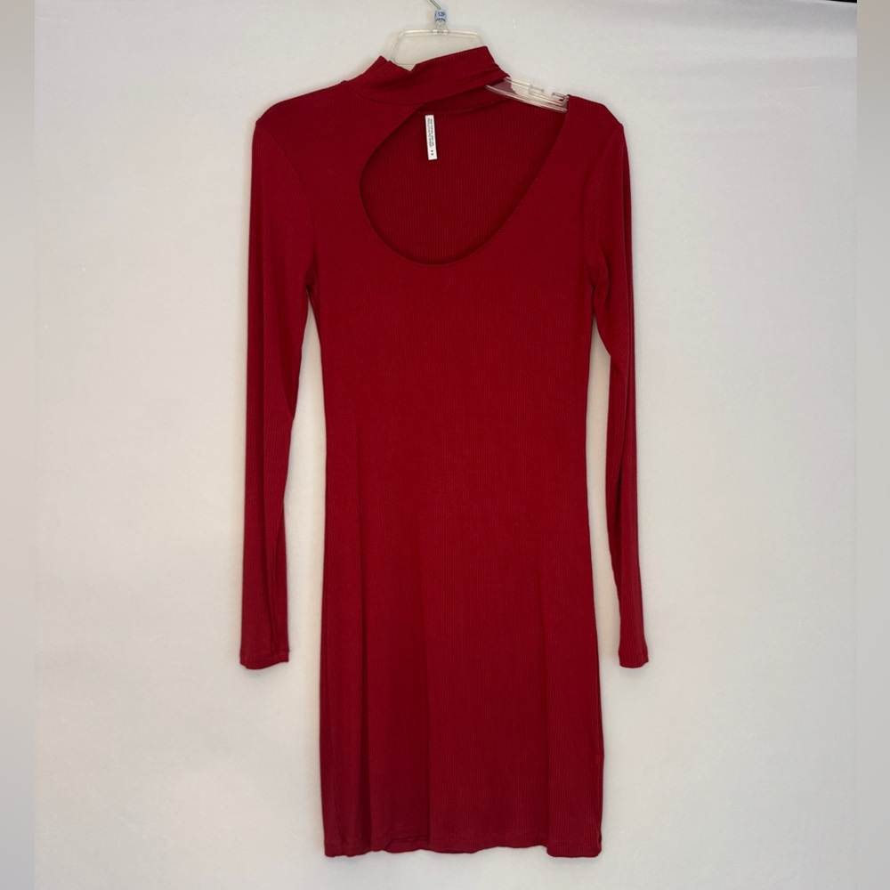 UO Red Bodycon Dress